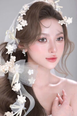 Makeup cô dâu tone douyin