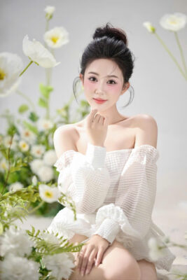 Makeup tone hồng baby